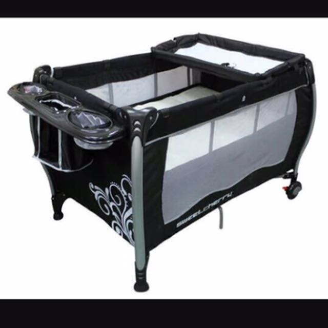 Sweet Cherry Baby Cot Playpen Babies Kids Nursing Feeding On Carousell