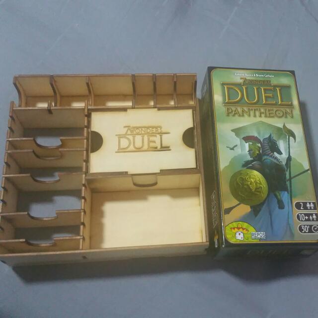 7 Wonders Duel Pantheon Organiser Toys Games Board Games Cards On Carousell