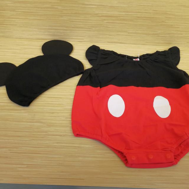 mickey mouse baby romper