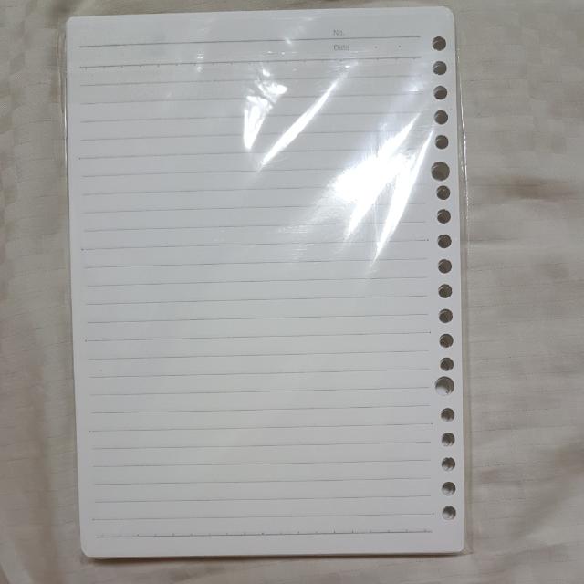 A5 20 Hole 7mm Daiso Paper, Hobbies & Toys, Stationery & Craft