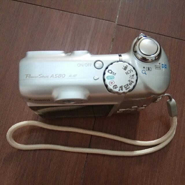 camera canon powershot a580 batangan