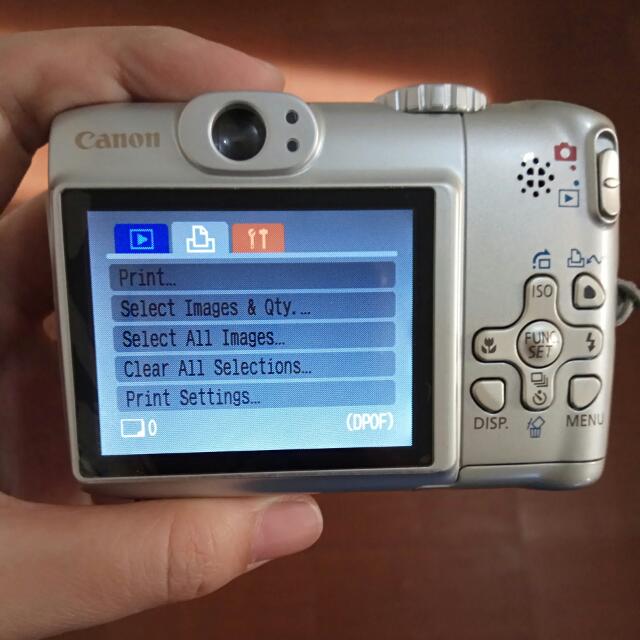 camera canon powershot a580 batangan