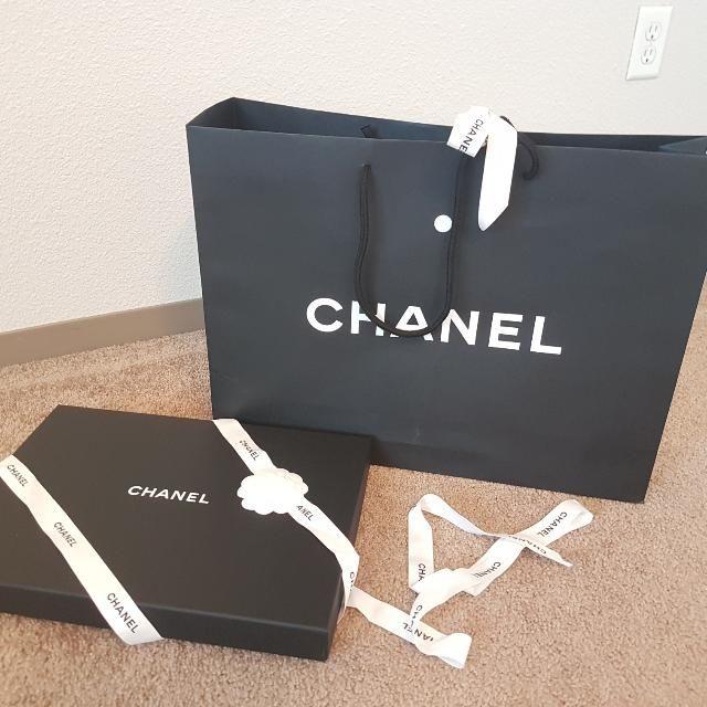 chanel paper bag original