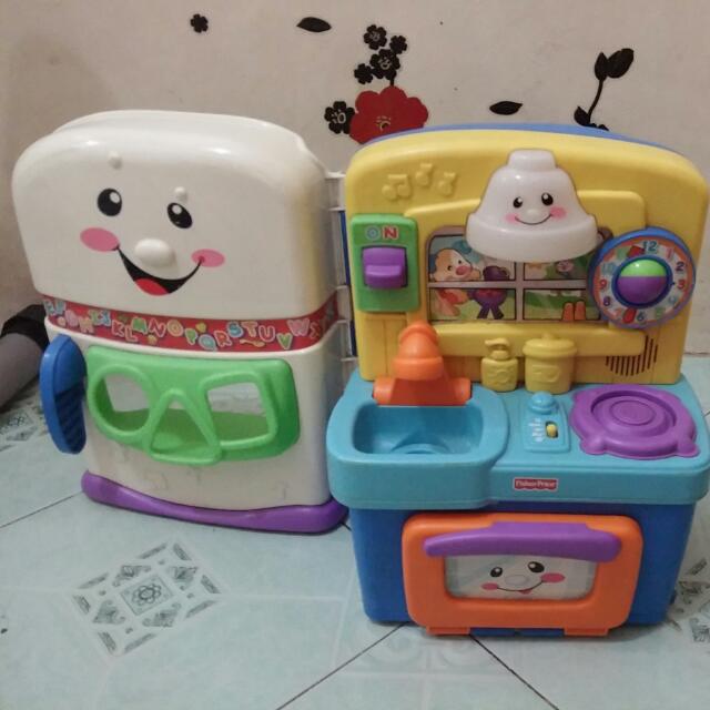 fisher price kitchen pink