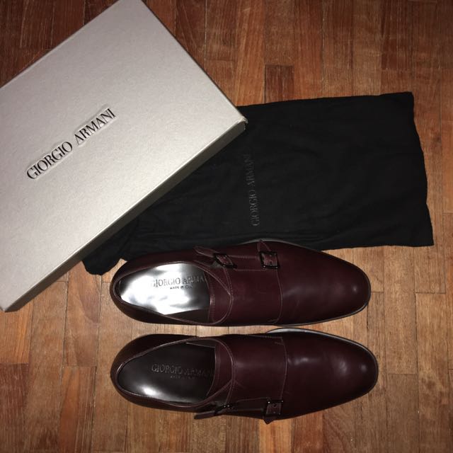 Giorgio Armani Leather Shoe (NEW), Men 