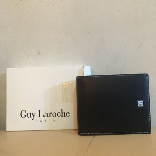 Guy Laroche Paris Wallet (black), Men's Fashion, Watches & Accessories ...
