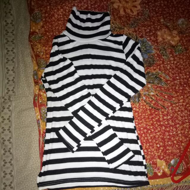 Gamis Kaos Motif Zebra Free Day T