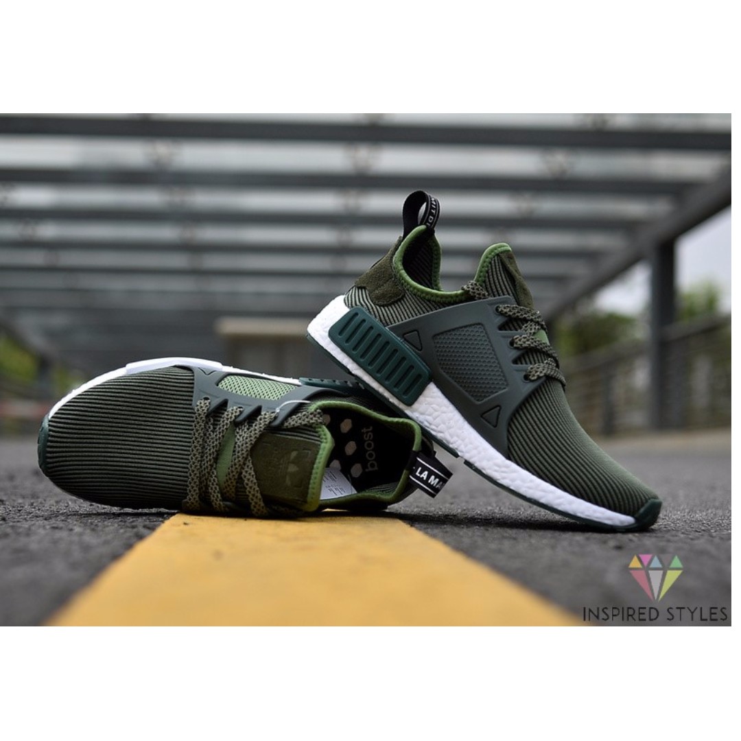 NMD XR1 Army Green, Men's Footwear, on Carousell