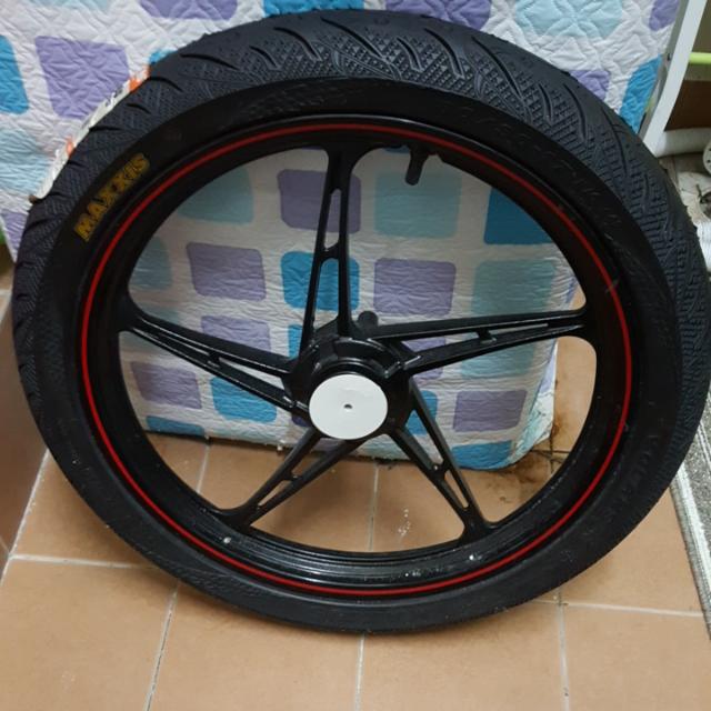 Sport Rim Tayar Maxxis Volans 135 Lc Auto Accessories On Carousell