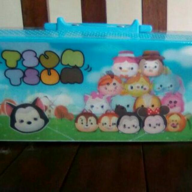 Tempat Pensil 2 Dimensi Sum Sum Warna Biru Books