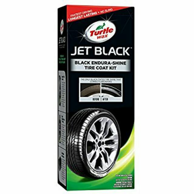 Jet Black Turtle Wax Tire Shine