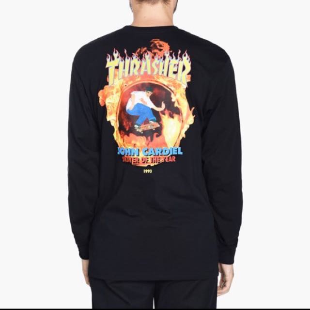 vans thrasher long sleeve
