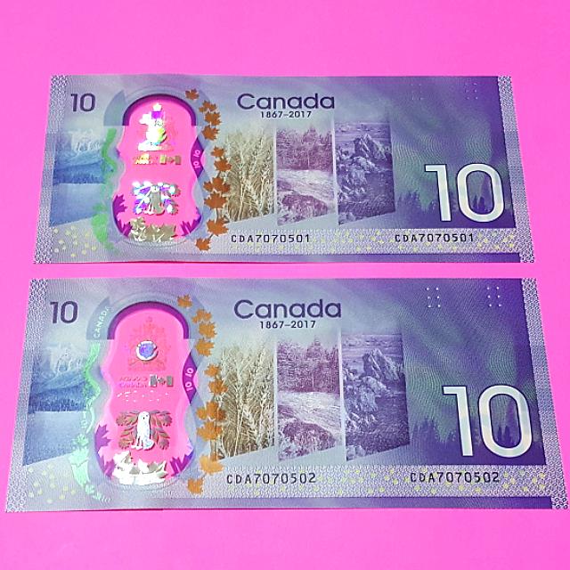 1st Prefix 10 Canada Dollar, Hobbies & Toys, Memorabilia & Collectibles, Currency on Carousell