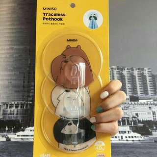 We Bare Bears無痕掛勾