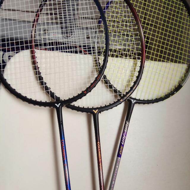 二手羽球拍 Columbia V Columbia Vi Sun Jun 500 品牌victor 運動休閒 其他運動休閒在旋轉拍賣