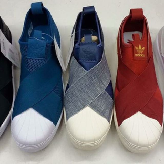Adidas Slip On For Men Men S Fashion Footwear On Carousell