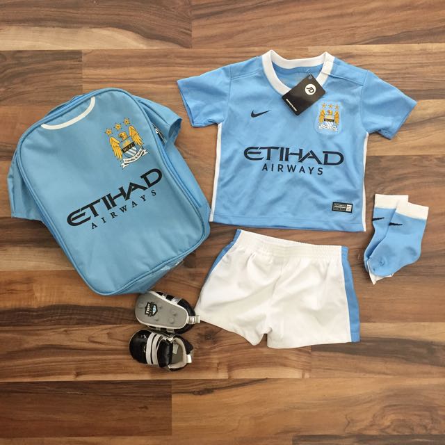 Baju Bola Bayi Manchester City Bayi Anak Baju Bayi Di Carousell