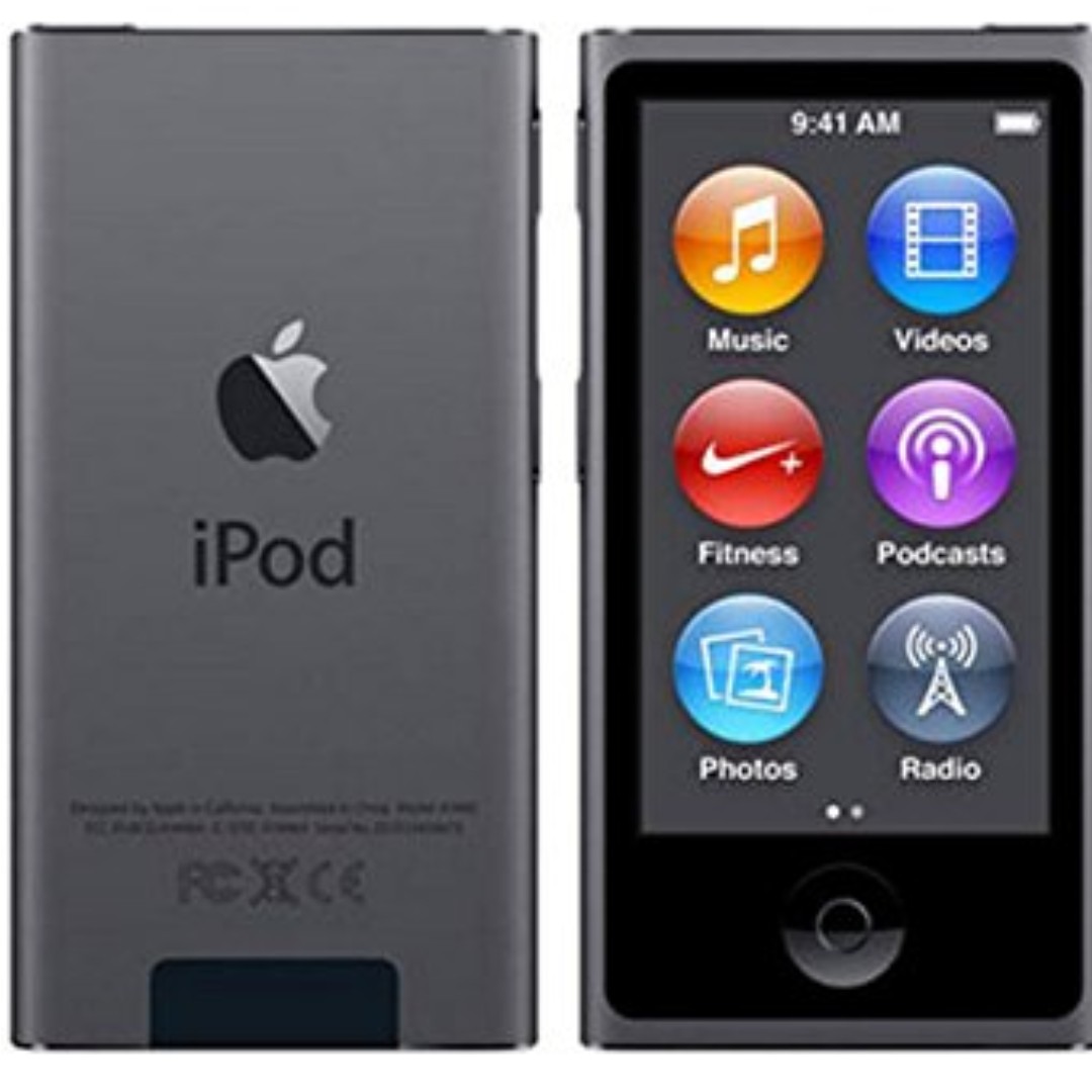 iPod nano 7th Gen 16GB - Slate