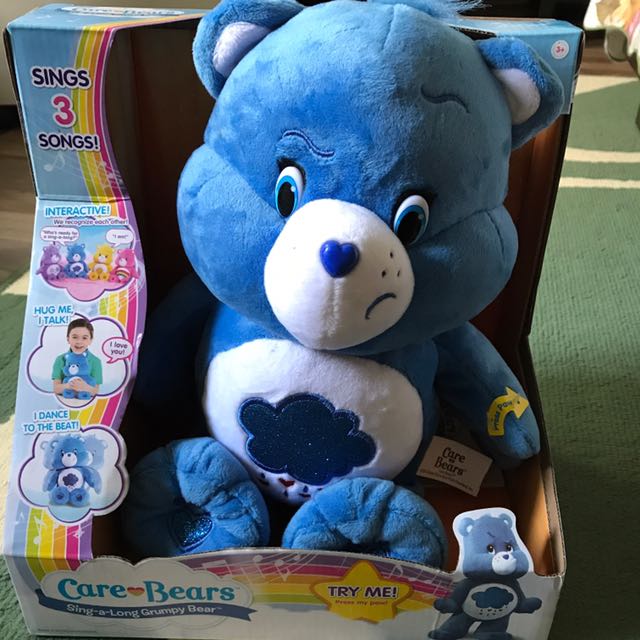  Care Bears Grumpy Sing-a-Long Bear Plush : Toys & Games