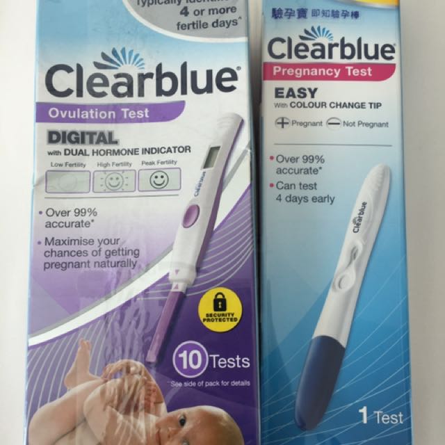 Clear blue Digital Ovulation Test And Pregnancy Test, 興趣及遊戲, 手作＆自家設計
