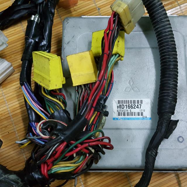 Ecu & Engine wiring 4G63 (VR-4 tuned by AMG), Auto Accessories on Carousell
