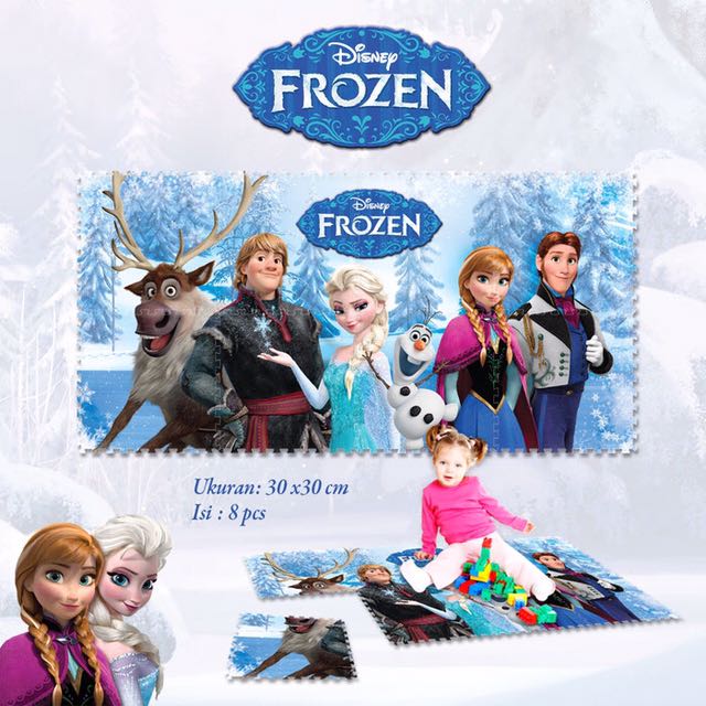 Floor Mat Puzzle Frozen Disney On Carousell