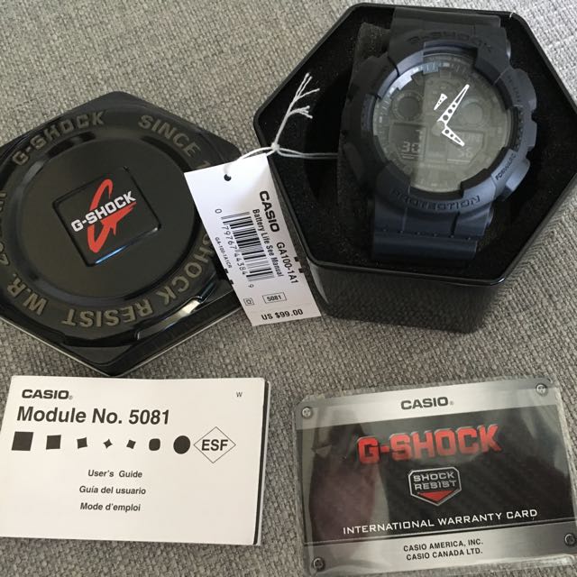 Casio g clearance shock ga 101