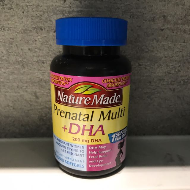 Natural Made Prenatal Multi +DHA, 健康及營養食用品, 醫療用品和工具 Carousell