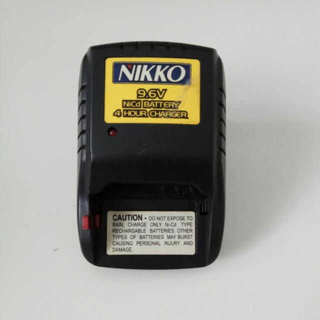 nikko 9.6 volt battery charger