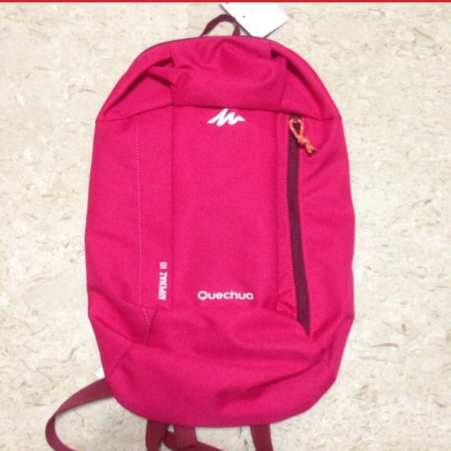 PINK] QUECHUA BACKPACK, Sports, Sports 