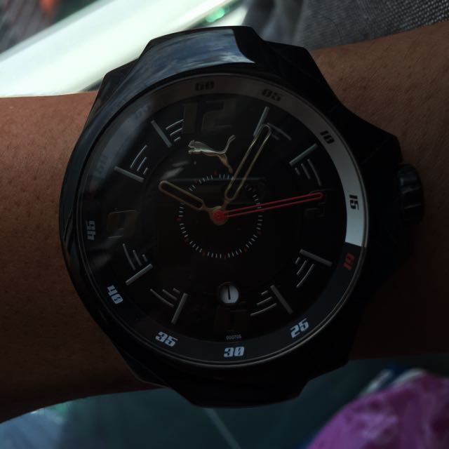 puma watch stainless steel 805