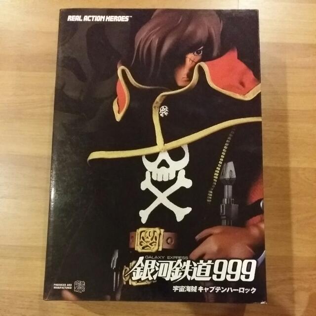 MEDICOM ALBATOR CAPTAIN HARLOCK 12 INCH RAH FIGURE GALAXY EXPRESS 999