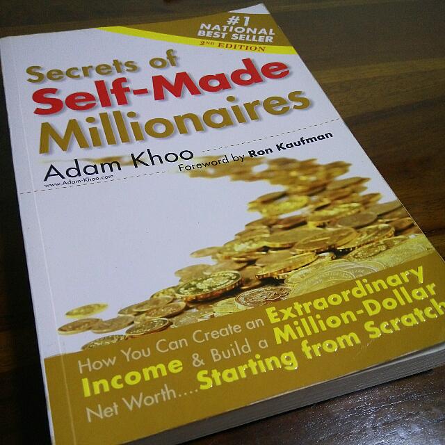 Secrets of SelfMade Millionaires by Adam Khoo, Books & Stationery