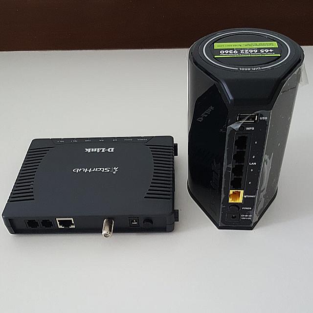 Starhub Modem And Router D LINK, Home Appliances, TVs & Entertainment