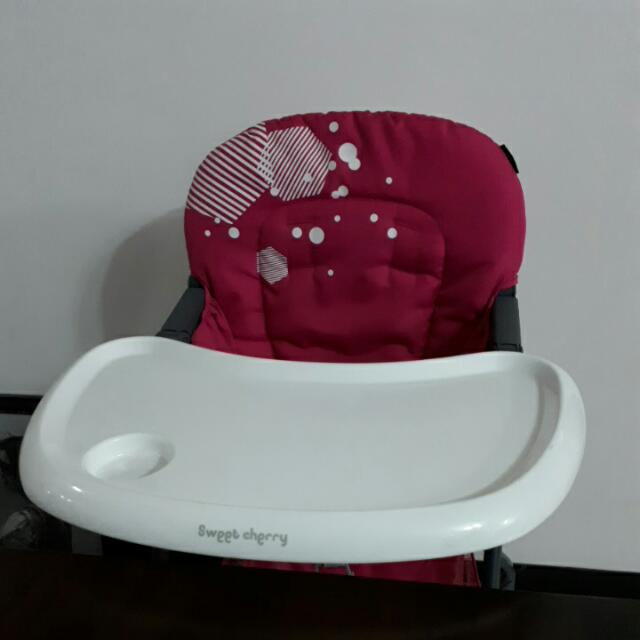 sweet cherry high chair