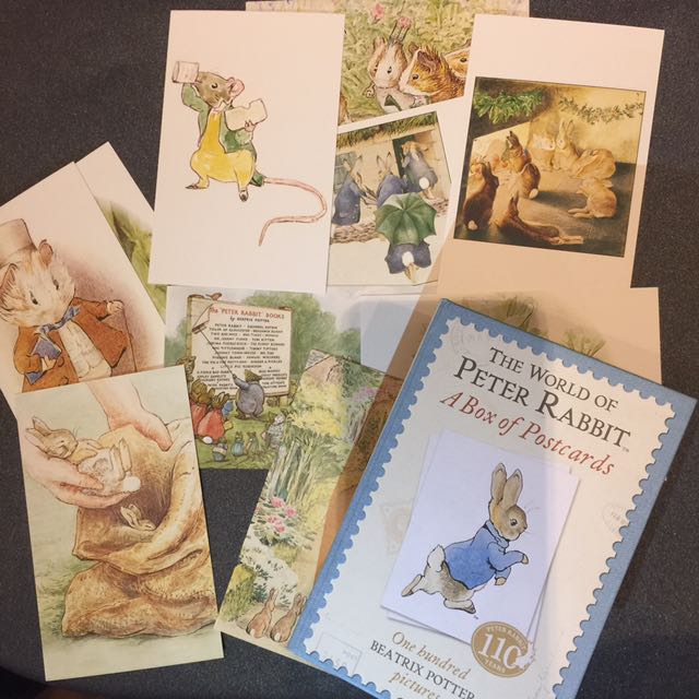 of　Craft,　Hobbies　on　Toys,　Supplies　Postcards　Rabbit　Peter　Carousell　The　School　Stationery　World　Set,　Stationery