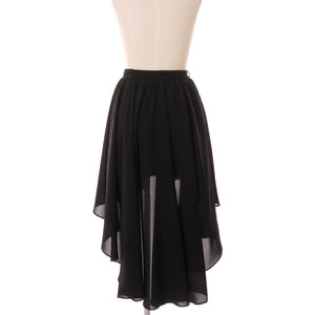 Waterfall Skirt, Women's Fashion, Bottoms, Skirts on Carousell