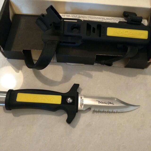 Wenoka Dive Knife Seaquest. Diving Scuba, Sports Equipment, Sports