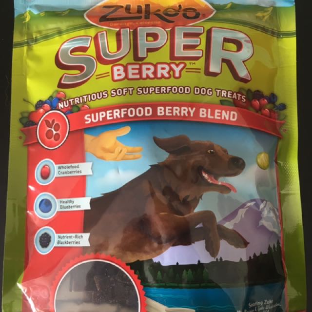 Zuke's superfood blend dog treats on sale