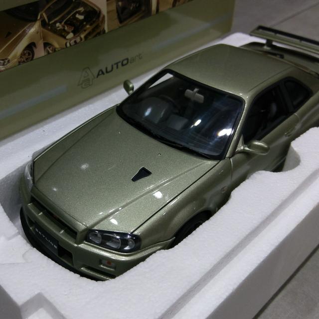 Nissan Skyline R34 Gtr Millenium Jade