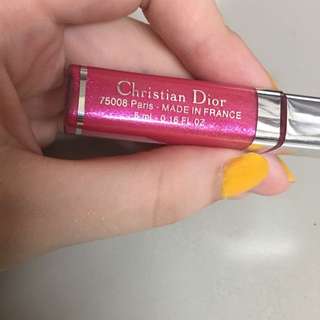🎁(送）Dior Lipgloss-粉紅/正紅