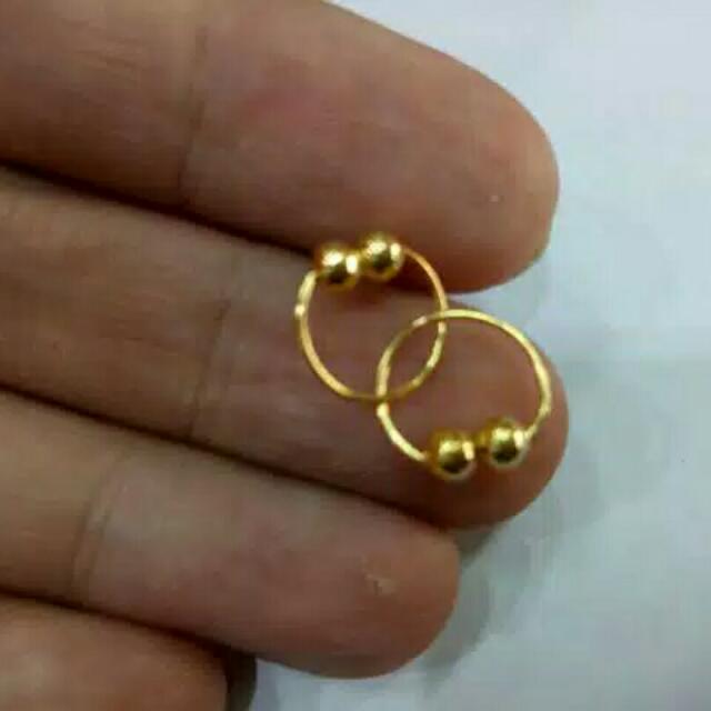 anting bayi mas asli 0 5gram