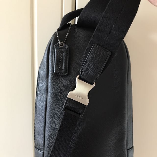 Coach Men Manhattan Sling Pack Men s Fashion Bags Sling Bags on Carousell