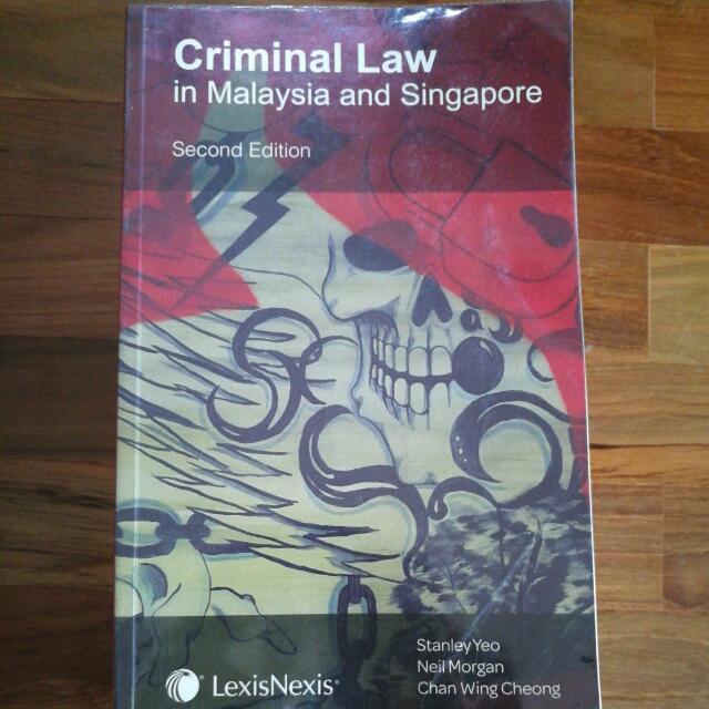 Criminal Law In Malaysia And Singapore Books Stationery Textbooks On Carousell