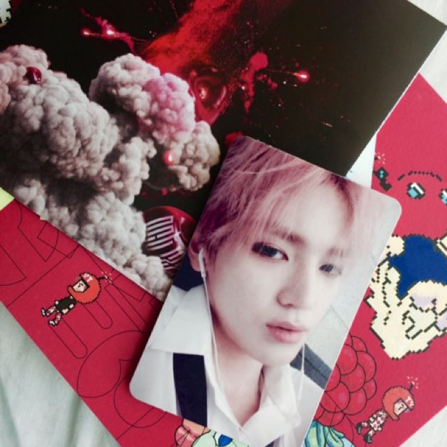 Nct127 Cherry Bomb Album With Taeyong Pc K Wave On Carousell