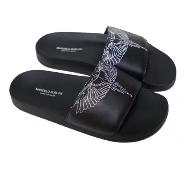 marcelo burlon flip flop