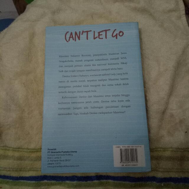 Novel Can T Let Go By Esi Lahur Buku Alat Tulis Buku Di Carousell