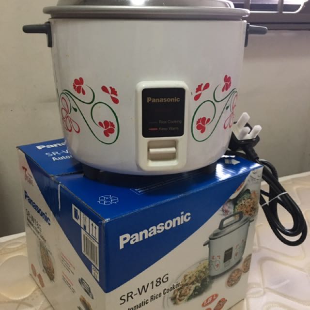 Panasonic 1.8L Rice Cooker SRW18G, TV & Home Appliances, Kitchen