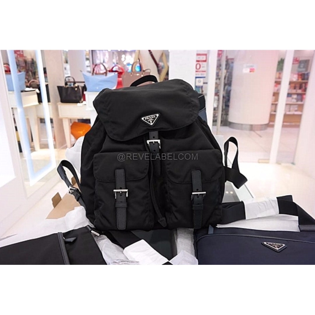 Prada Classic Backpack Black 1BZ811 V44 V OOO F0002, Luxury, Bags 