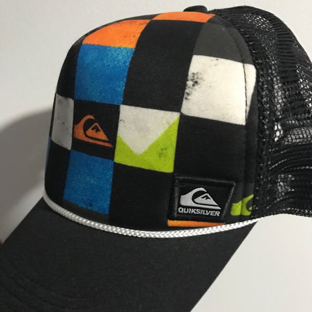quicksilver trucker cap